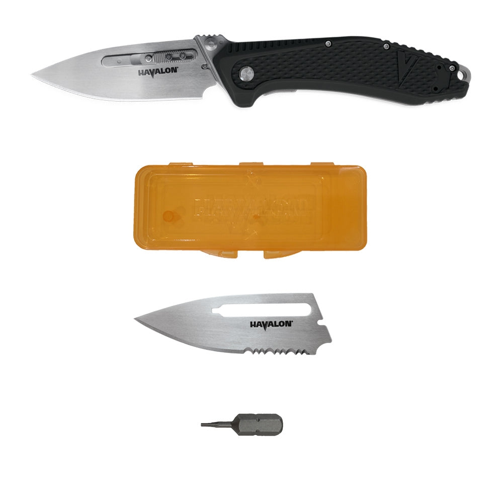 Havalon Redi Knife - Black - - Mansfield Hunting & Fishing - Products to prepare for Corona Virus