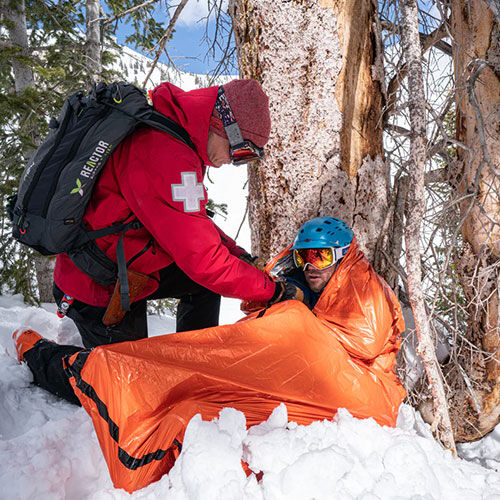 SOL Emergency Bivvy with Rescue Whistle & Tinder Cord - - Mansfield Hunting & Fishing - Products to prepare for Corona Virus