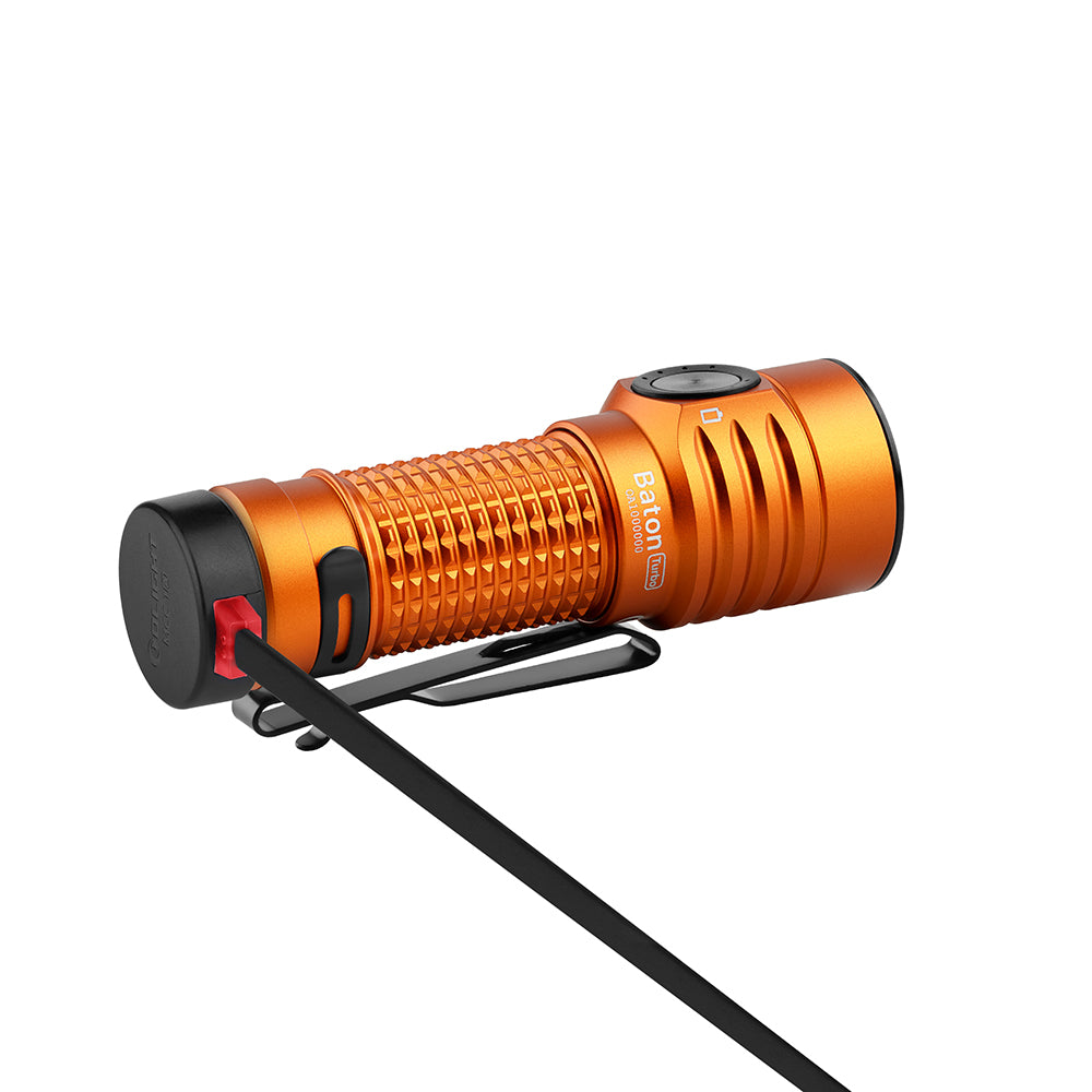 Olight Baton Turbo 1,000 Lumens with 510m beam - - Mansfield Hunting & Fishing - Products to prepare for Corona Virus
