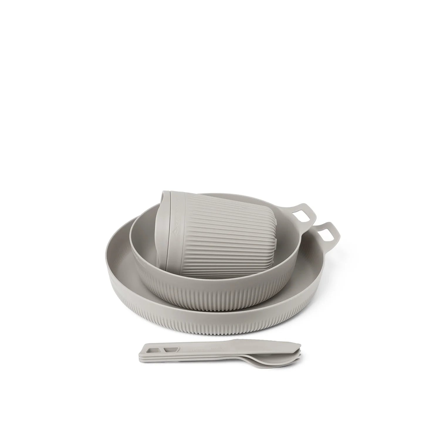 Sea To Summit Horizon Dinnerware Set - (6 piece) - GREY - GREY - Mansfield Hunting & Fishing - Products to prepare for Corona Virus