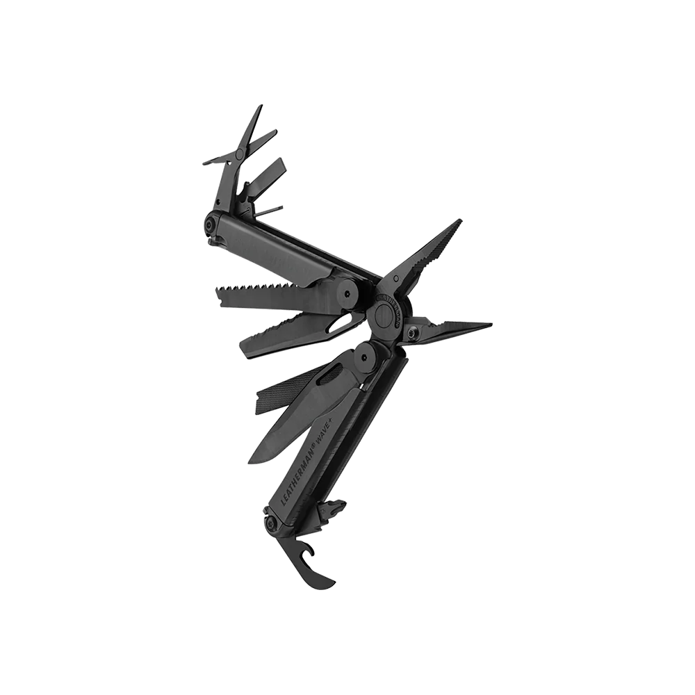 Leatherman Wave Plus Black Oxide Multi-tool - - Mansfield Hunting & Fishing - Products to prepare for Corona Virus