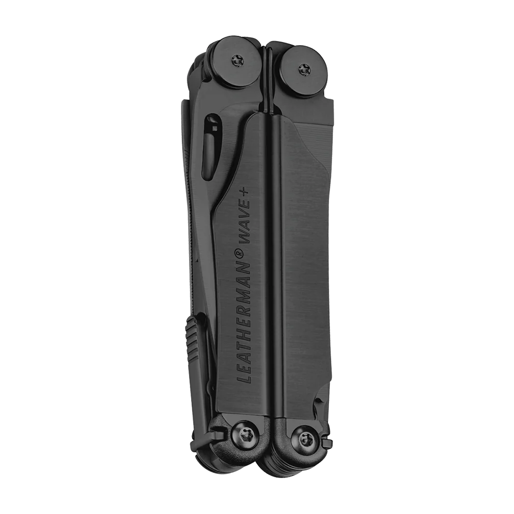 Leatherman Wave Plus Black Oxide Multi-tool - - Mansfield Hunting & Fishing - Products to prepare for Corona Virus