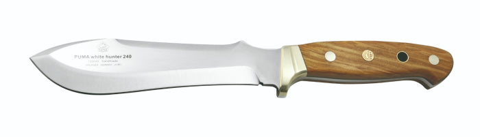 Puma White Hunter 240 Knife - - Mansfield Hunting & Fishing - Products to prepare for Corona Virus