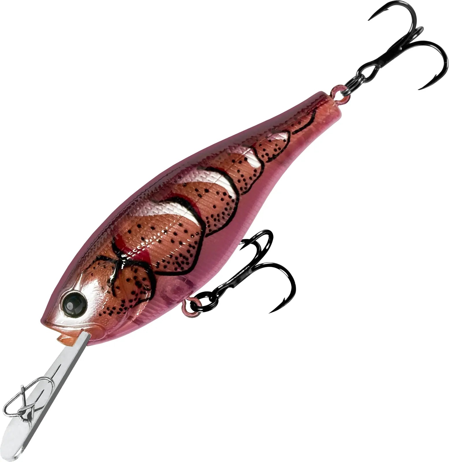 13 Fish Jabber Shad Deep - PURPLE PRAWN UV - Mansfield Hunting & Fishing - Products to prepare for Corona Virus