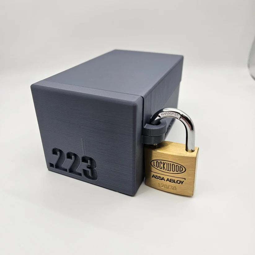 Homeland Tactical Ammo Box - Lockable 40 Rnd - 222/223Rem