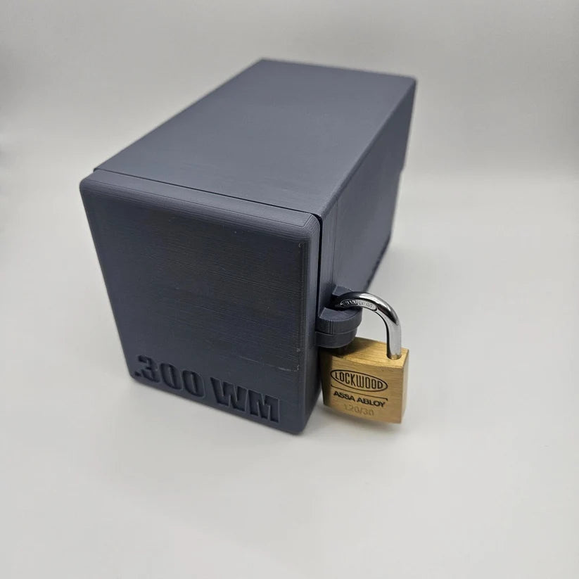 Homeland Tactical Ammo Box - Lockable 40 Rnd - 300wm/7mm RM