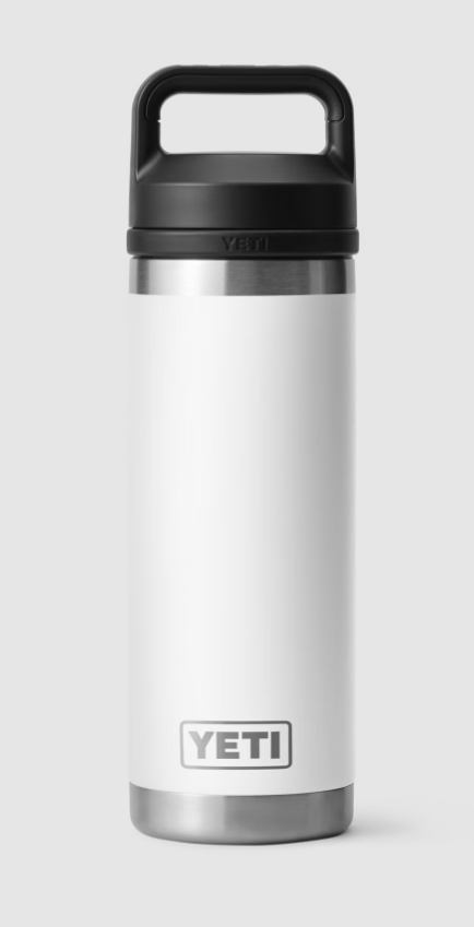 Yeti 18oz Bottle with Chug Cap (532ml) - 18OZ / WHITE - Mansfield Hunting & Fishing - Products to prepare for Corona Virus