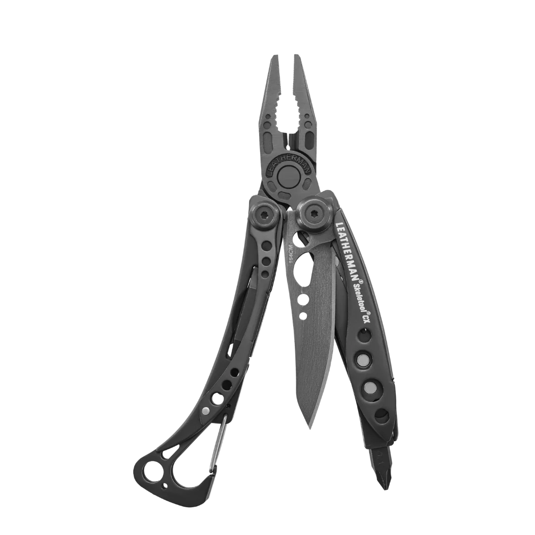 Leatherman Skeletool CX light weight Multitool - ONYX - Mansfield Hunting & Fishing - Products to prepare for Corona Virus