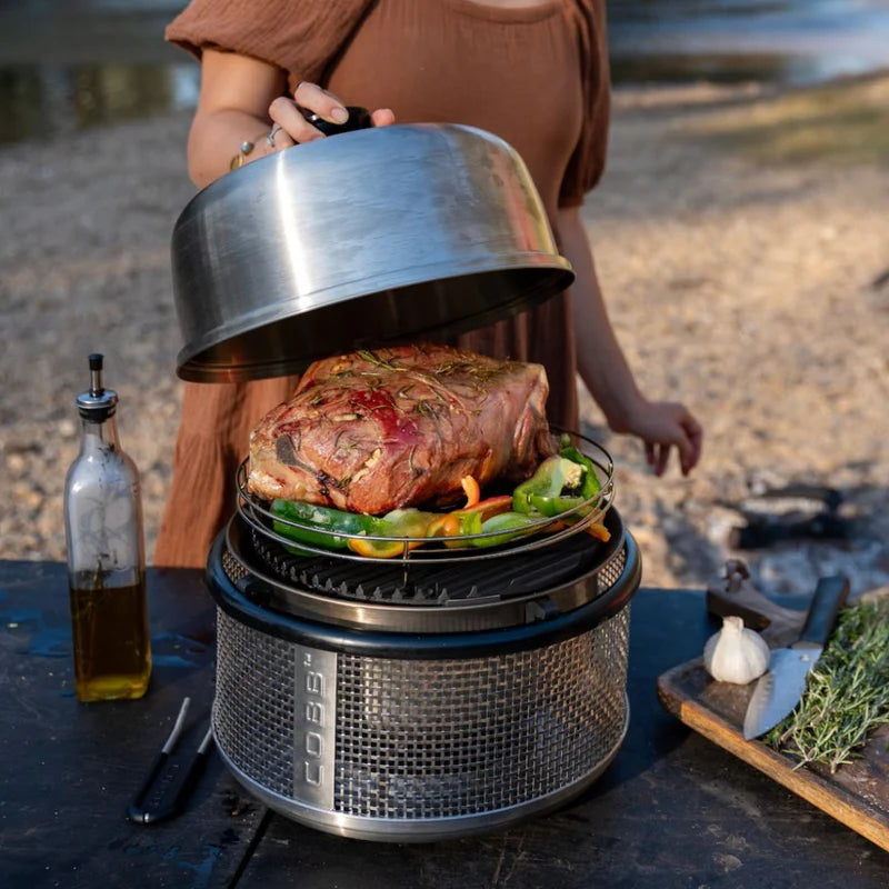 Cobb Fenced Roast Rack - - Mansfield Hunting & Fishing - Products to prepare for Corona Virus