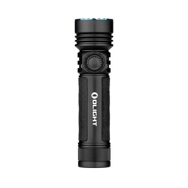 Olight Seeker 4 Pro LED Torch with Holster - Black - BLACK - Mansfield Hunting & Fishing - Products to prepare for Corona Virus
