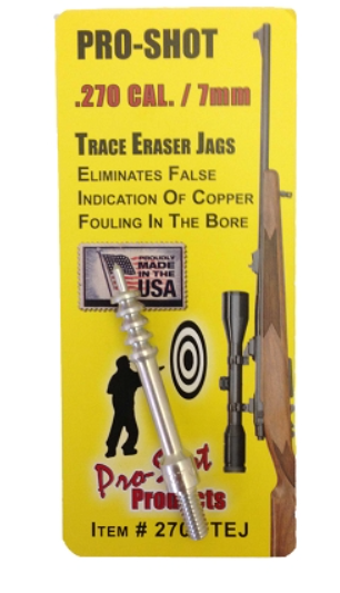 Pro-Shot .270 - 7mm cal Trace Eraser Jag - - Mansfield Hunting & Fishing - Products to prepare for Corona Virus