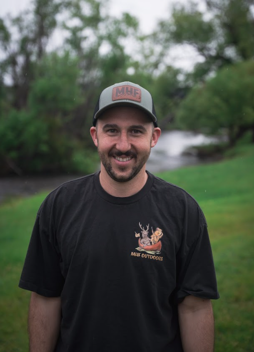 MHF Leather Patch Cap - Loden/Black - LODEN/BLACK - Mansfield Hunting & Fishing - Products to prepare for Corona Virus