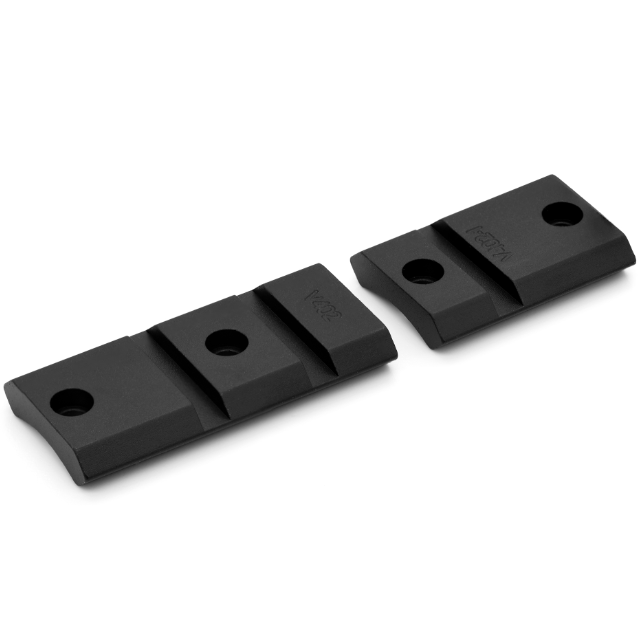 Warne Vapor Aluminum 2 Piece Base - Savage Round/Ruger American