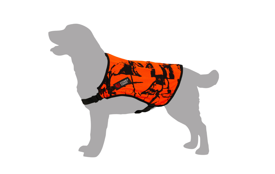 Stoney Creek Dog Vest - Blaze Orange - - Mansfield Hunting & Fishing - Products to prepare for Corona Virus