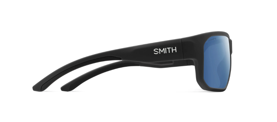 Smith Optics Arvo Matte Black Polarized Blue Mirror Lens