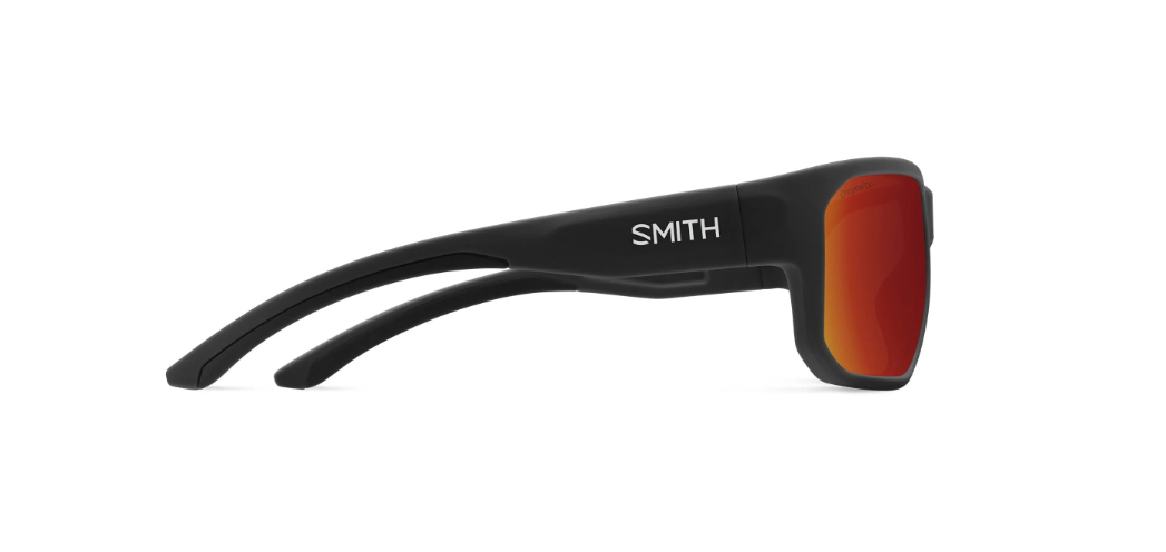 Smith Optics Arvo Matte Black Frame Polarized Red Mirror Lens