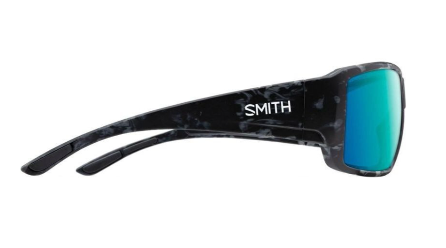 Smith Optics - Riptide Matte Black Frame Polarchromic Rose Blue Mirror