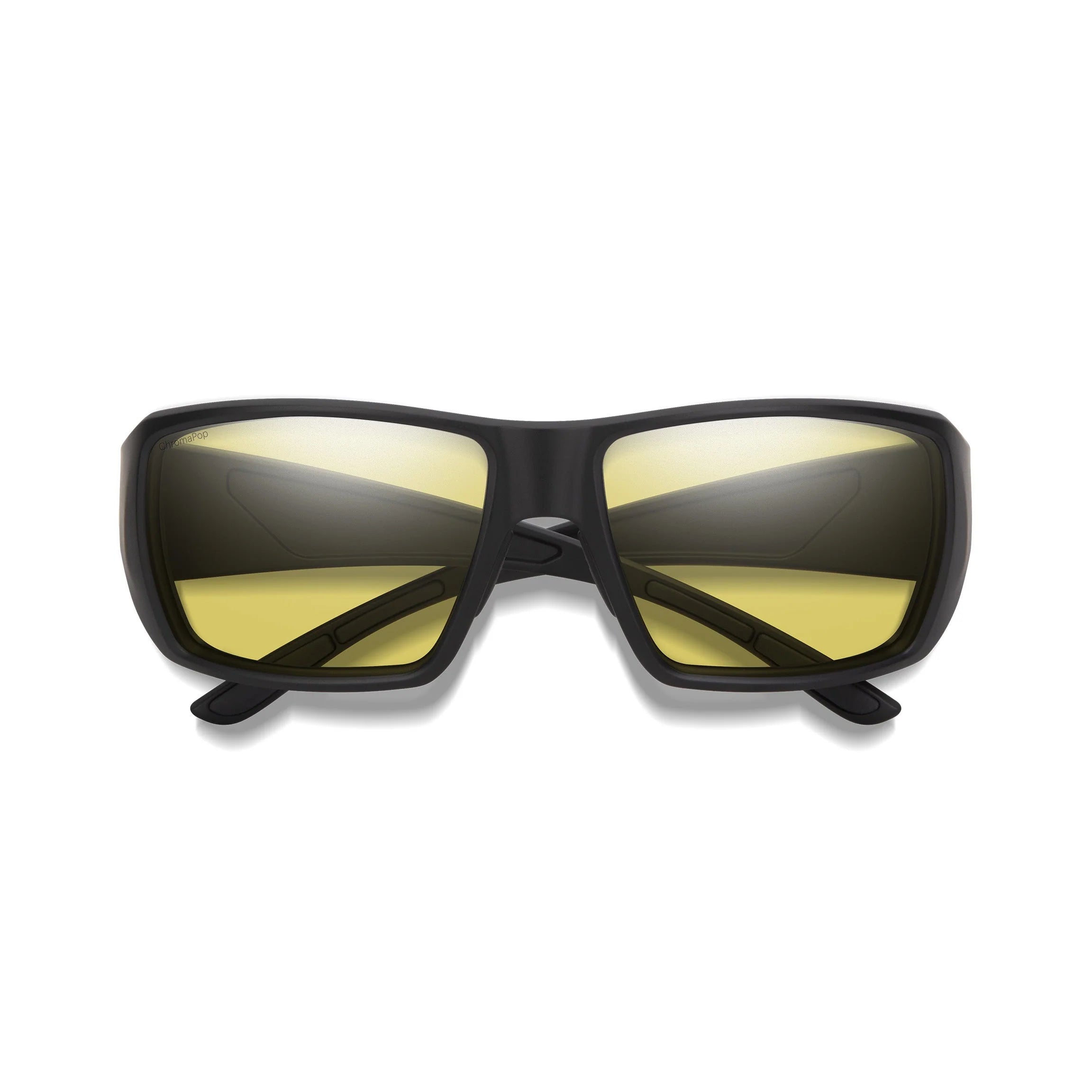 Smith Optic Guides Choice S Matte Black - Chromapop Glass Polarized Low Light Yellow - - Mansfield Hunting & Fishing - Products to prepare for Corona Virus