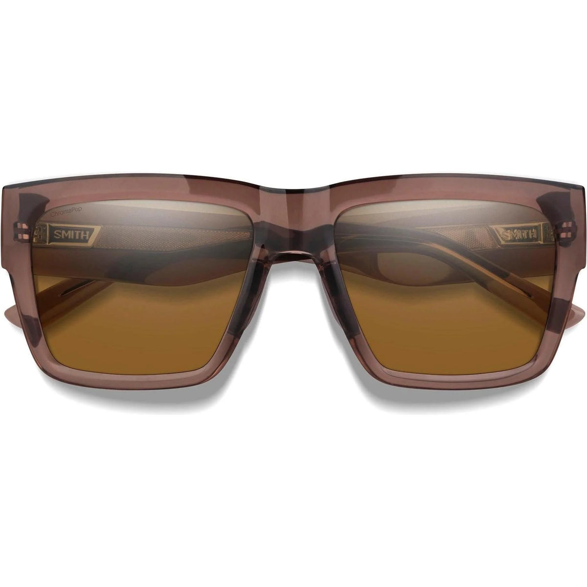 Smith Optics Lineup Rosewood Crystal Frame Polarized Brown Lens