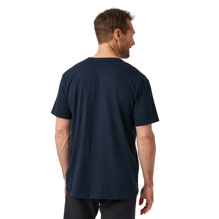 Yeti Big Wave T-Shirt - Navy - - Mansfield Hunting & Fishing - Products to prepare for Corona Virus