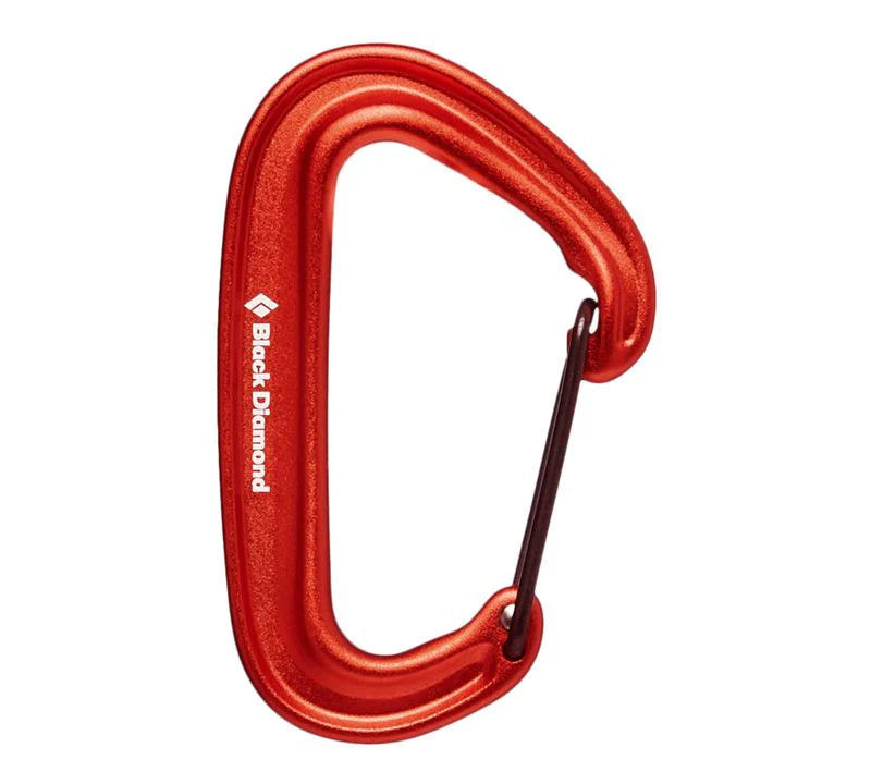 Black Diamond Miniwire Carabiner - - Mansfield Hunting & Fishing - Products to prepare for Corona Virus