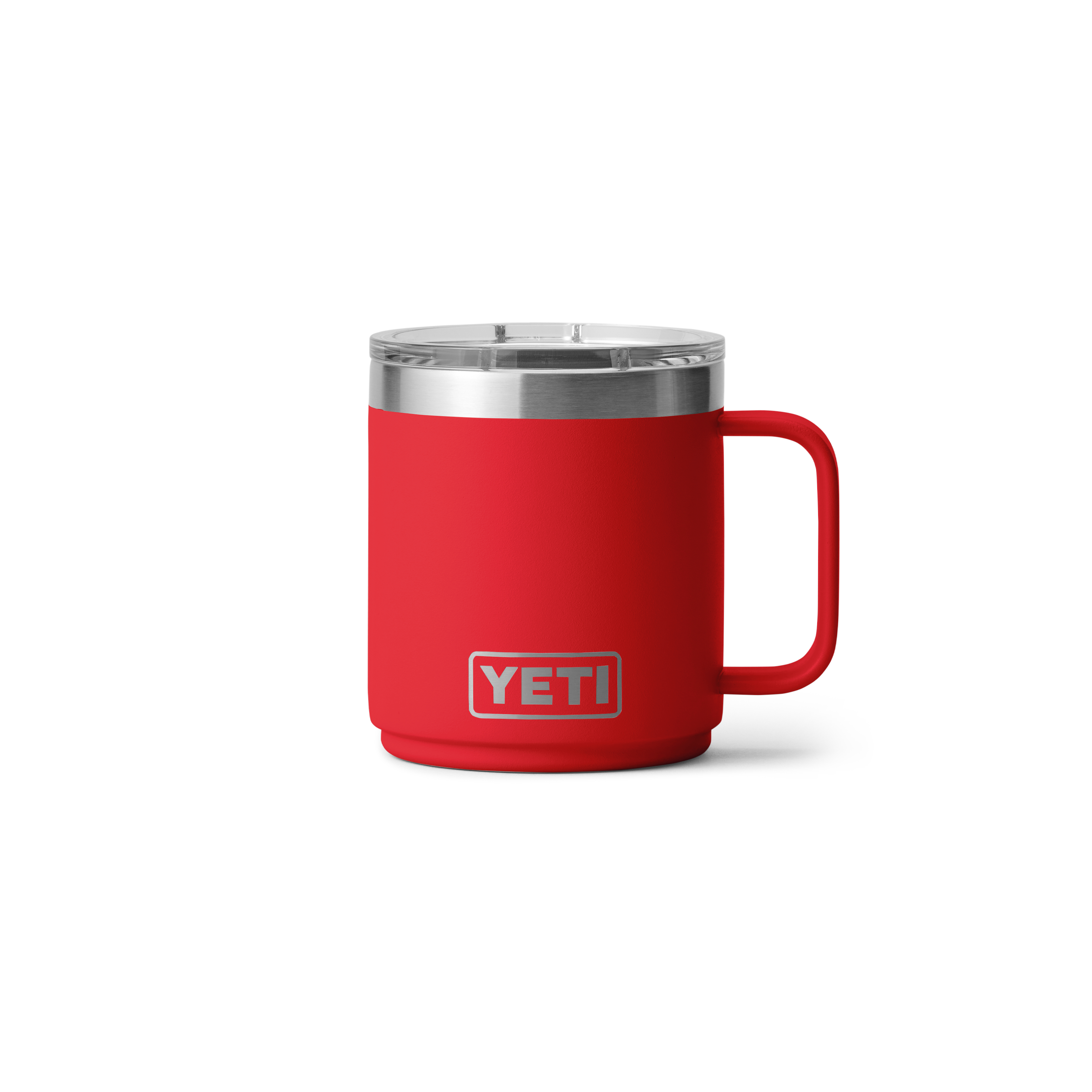 Yeti 10oz Stackable Mug with DURASIP™ Ceramic Lining (296ml) - RESCUE RED - Mansfield Hunting & Fishing - Products to prepare for Corona Virus