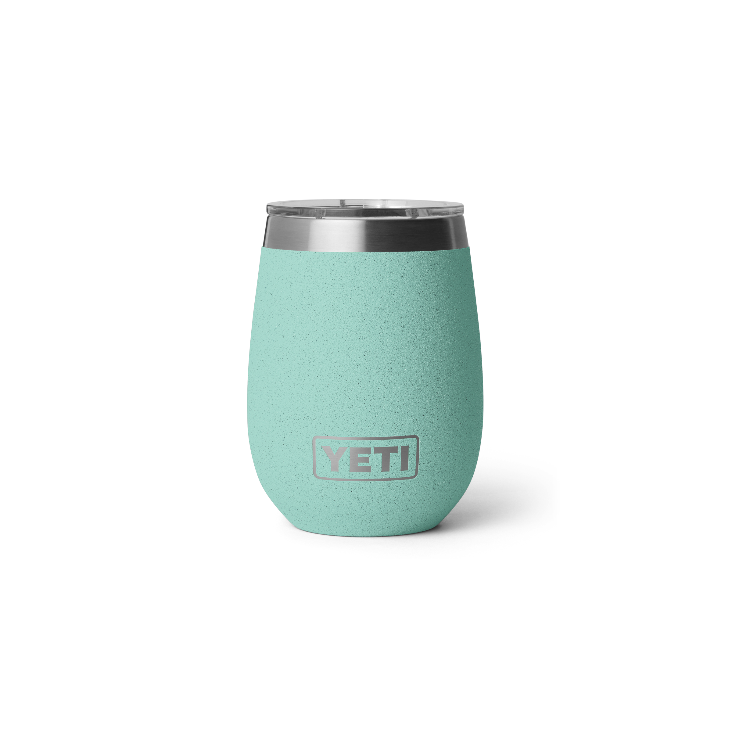 Yeti 10oz Wine Tumbler with MagSlider Lid and DURASIP™ Ceramic Lining (296ml) - 10OZ / Sea Stone - Mansfield Hunting & Fishing - Products to prepare for Corona Virus