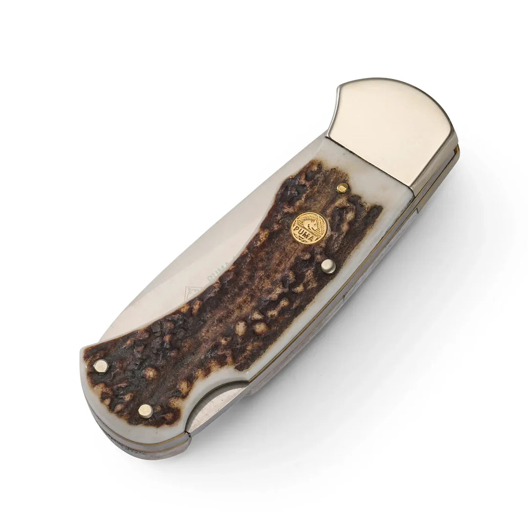 Puma 4-Stag Hirschhorn Knife - - Mansfield Hunting & Fishing - Products to prepare for Corona Virus