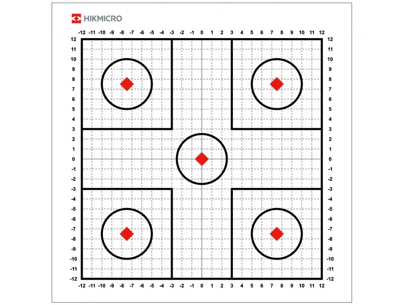 HikMicro Thermal Zeroing Targets - - Mansfield Hunting & Fishing - Products to prepare for Corona Virus