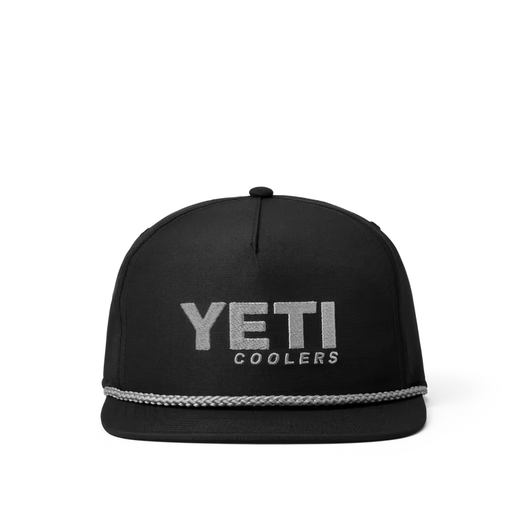 Yeti Coolers Flat Brim Rope Hat - - Mansfield Hunting & Fishing - Products to prepare for Corona Virus