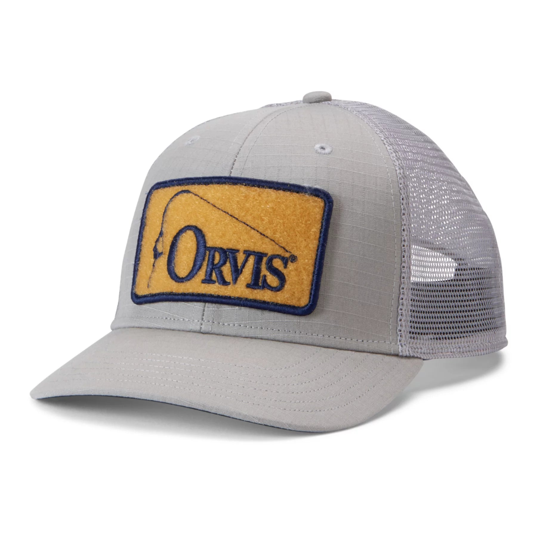 Orvis Ripstop Trucker Cap - GREY - Mansfield Hunting & Fishing - Products to prepare for Corona Virus