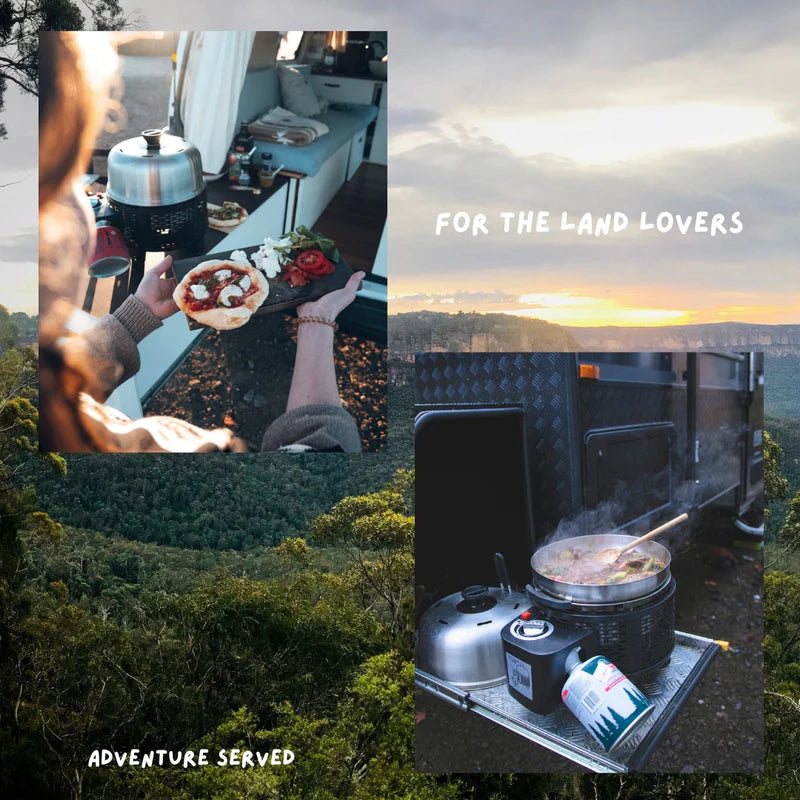 COBB Pro Black Gas Bundle & FREE Pizza Stone - - Mansfield Hunting & Fishing - Products to prepare for Corona Virus