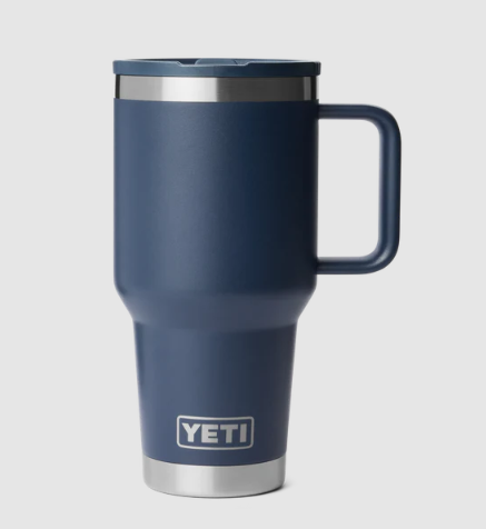 Yeti 30oz Travel Straw Mug (887ml) - 30OZ / NAVY - Mansfield Hunting & Fishing - Products to prepare for Corona Virus