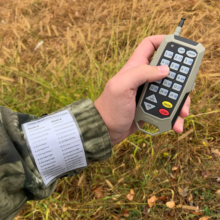 ICOtec 350+ Programmable Game call w Bluetooth - - Mansfield Hunting & Fishing - Products to prepare for Corona Virus