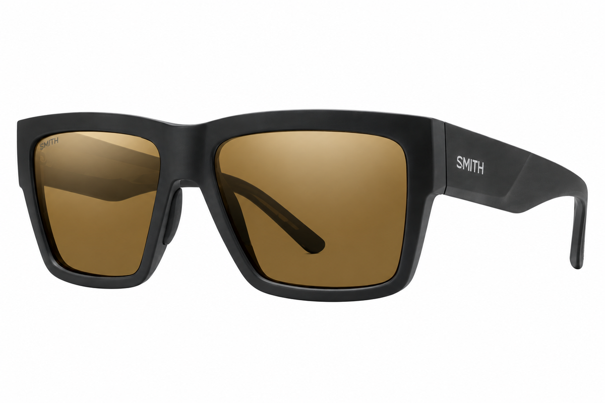Smith Optics Lineup - Matte Black Frame Chromapop Gray Brown Lens