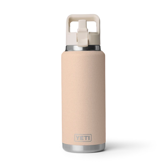 Yeti Rambler 36oz C Straw Bottle (1065ml) - 36OZ / TAHINI - Mansfield Hunting & Fishing - Products to prepare for Corona Virus