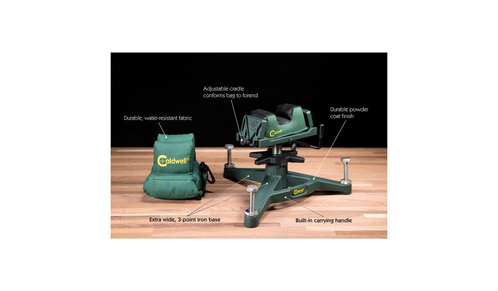 Caldwell Rock Deluxe Rest And Rear Bag Combo