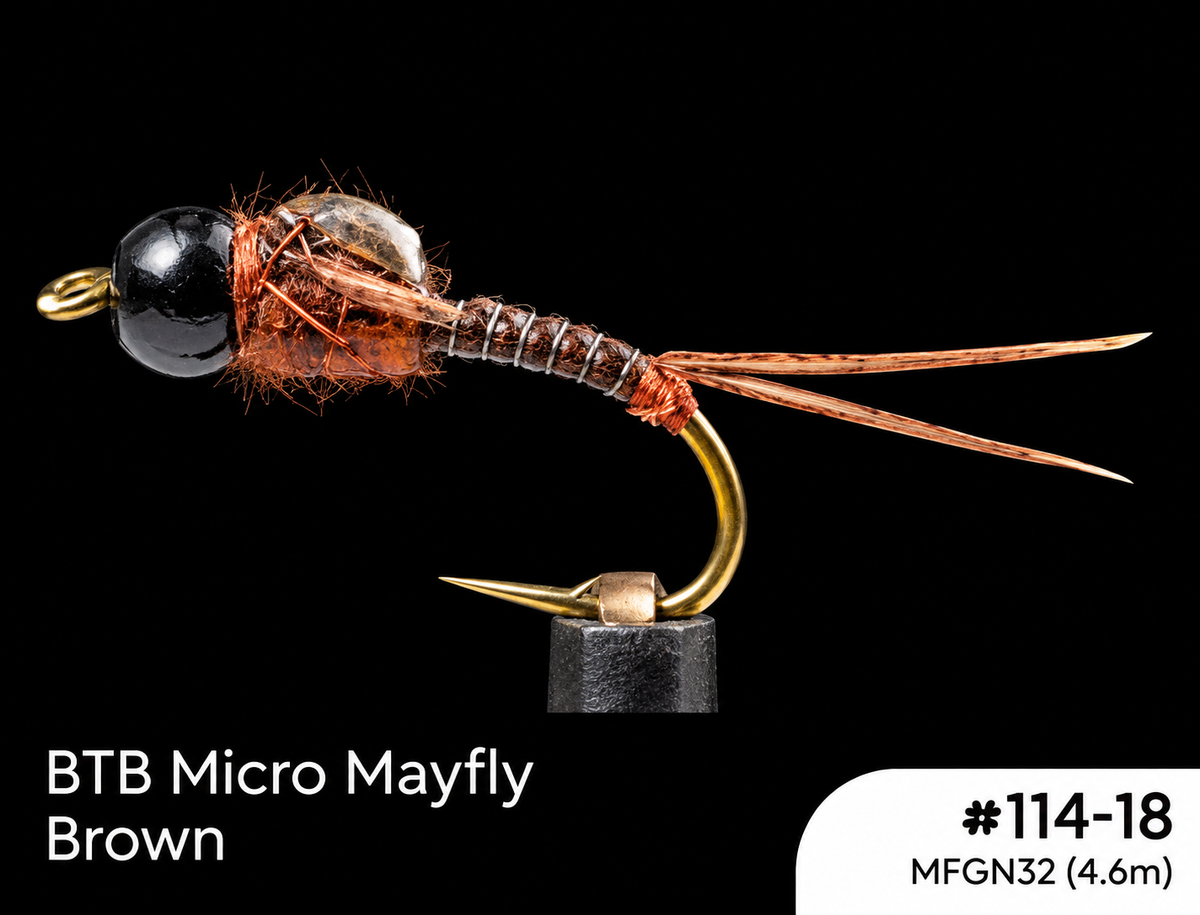 Manic BTB Micro Mayfly - Brown