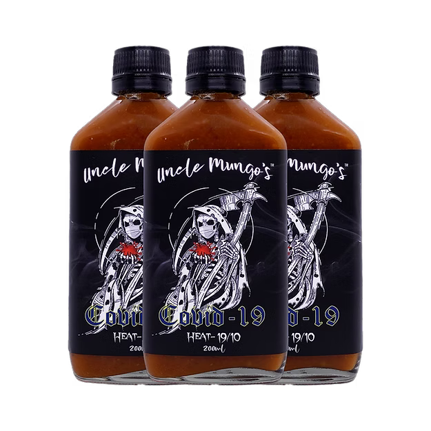 Uncle Mungo's Covid 19 Sauce - 200ml - - Mansfield Hunting & Fishing - Products to prepare for Corona Virus