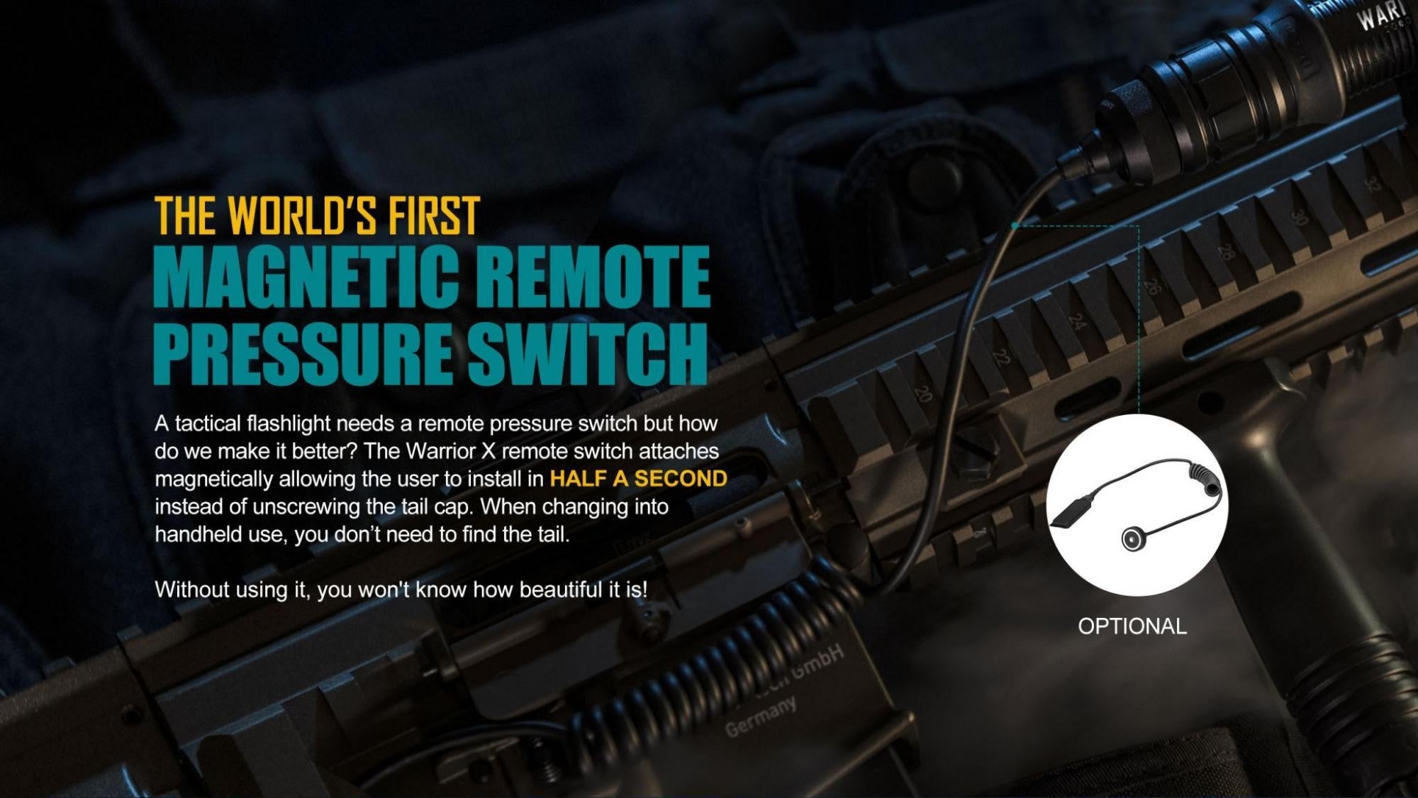 Olight Remote Pressure Switch For Warrior X - Javelot