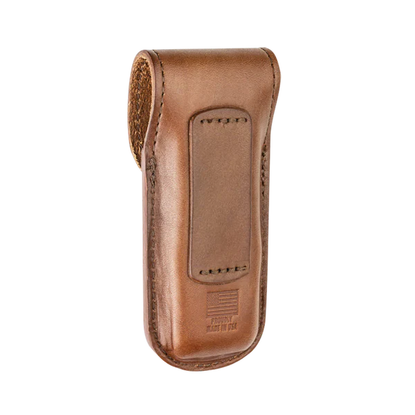 Leatherman Sheath Heritage Brown Large - - Mansfield Hunting & Fishing - Products to prepare for Corona Virus