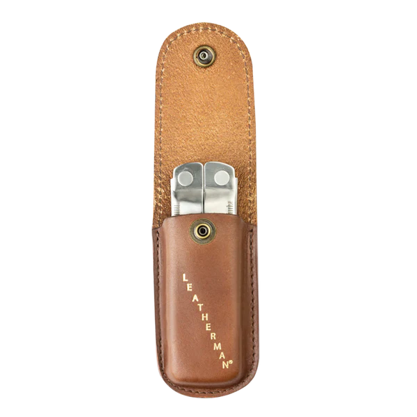 Leatherman Sheath Heritage Brown Large - - Mansfield Hunting & Fishing - Products to prepare for Corona Virus