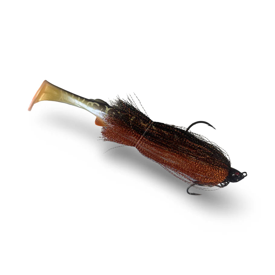 Spinwright 1/2oz fluffball x PSX raijin 220 Natural Pike - - Mansfield Hunting & Fishing - Products to prepare for Corona Virus