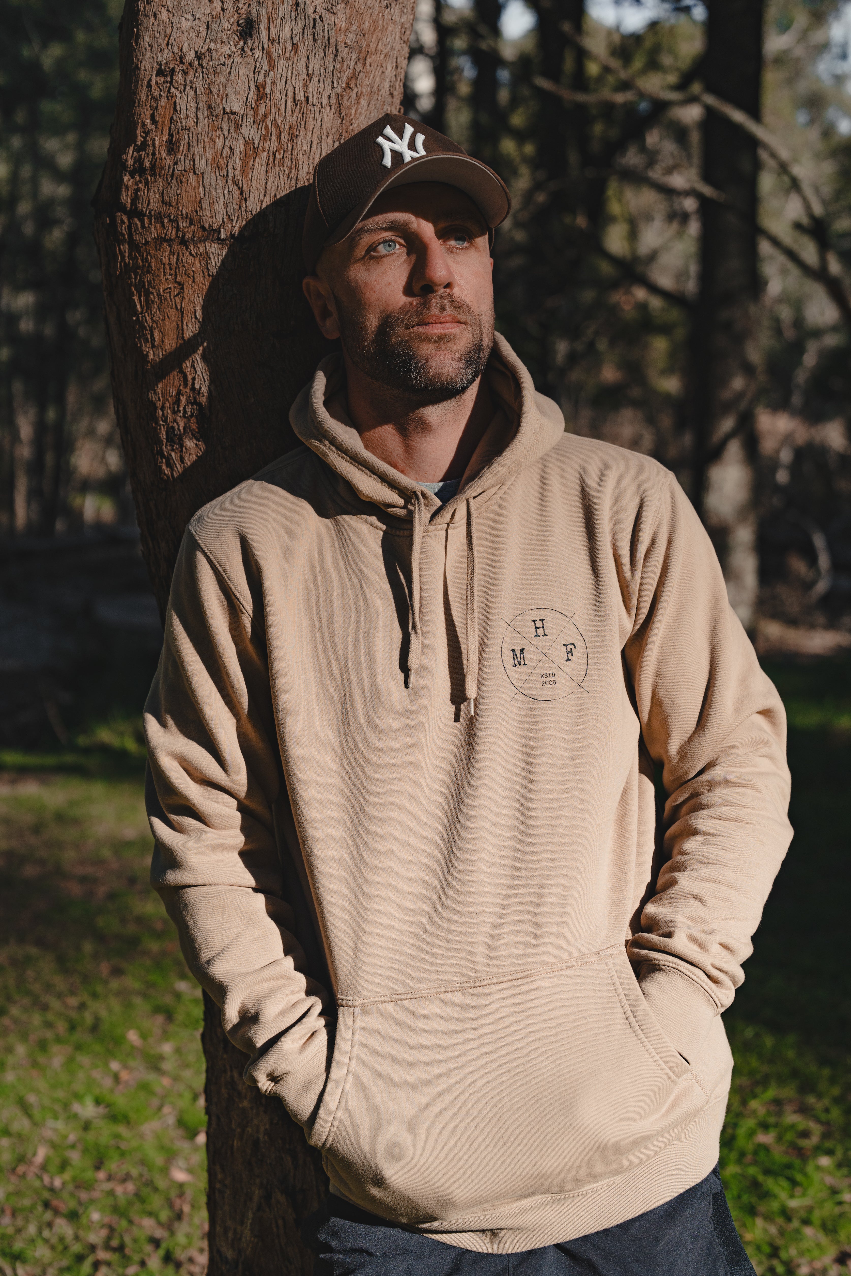 MHF Lifestyle Hoodie - Sand - XS / SAND - Mansfield Hunting & Fishing - Products to prepare for Corona Virus