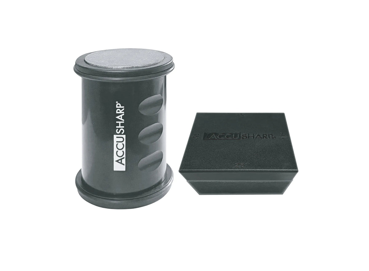 Accusharp Rolling Stone Knife Sharpener - 2 stone - - Mansfield Hunting & Fishing - Products to prepare for Corona Virus