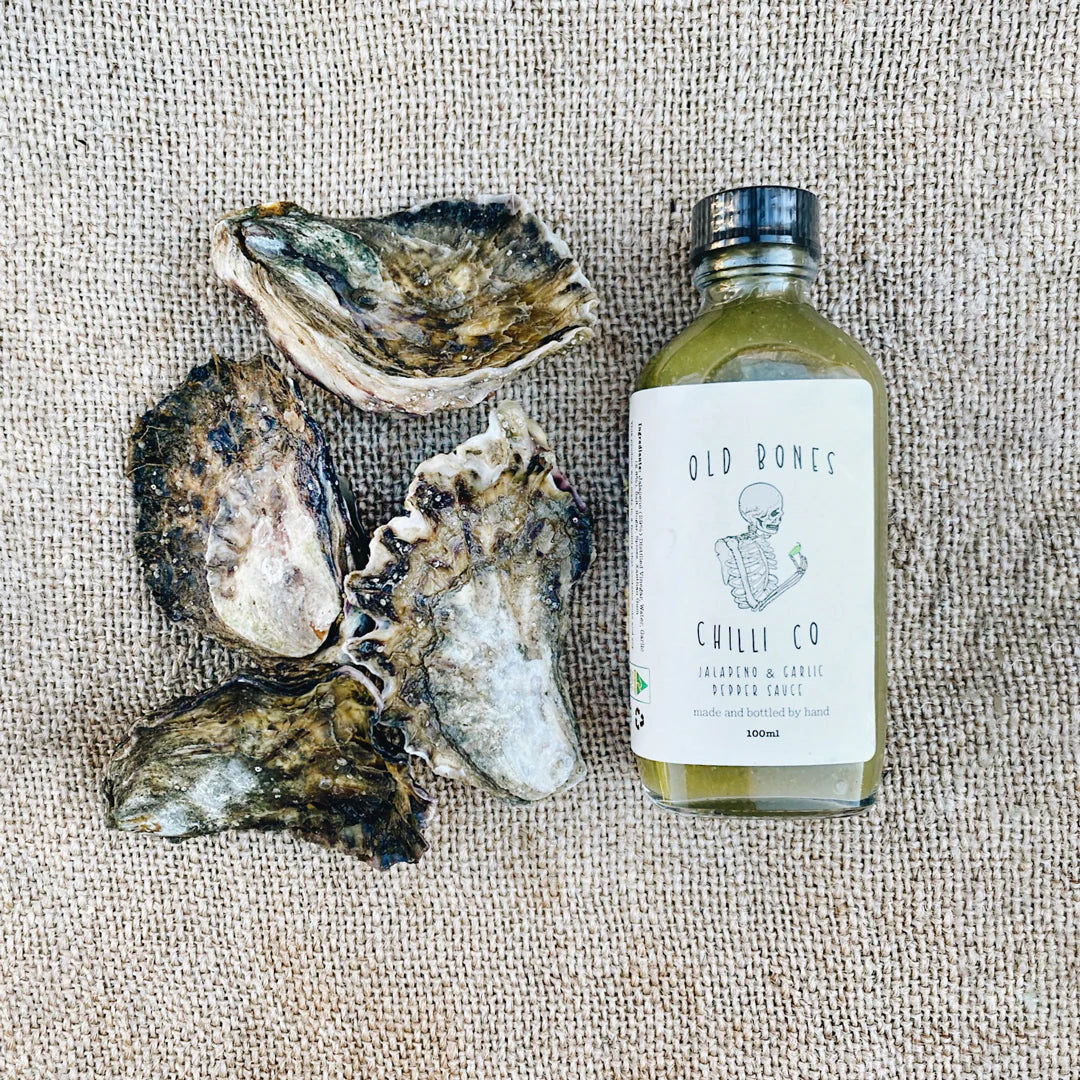 Old Bones Jalapeno & Garlic Pepper Sauce - 200ml - - Mansfield Hunting & Fishing - Products to prepare for Corona Virus