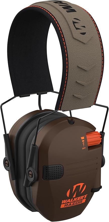 Walkers Razor Slim Electric Muffs (Limited Wetlands Edition) - - Mansfield Hunting & Fishing - Products to prepare for Corona Virus