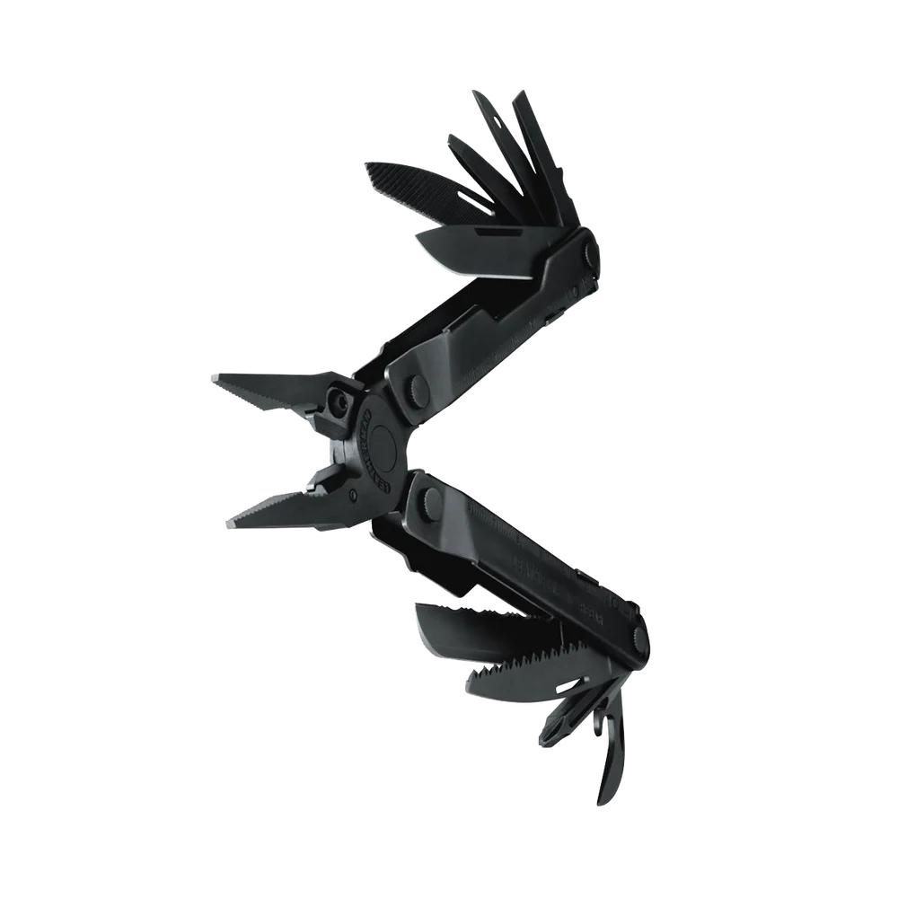 Leatherman Rebar Lightweight Black Oxide Multi-tool - - Mansfield Hunting & Fishing - Products to prepare for Corona Virus