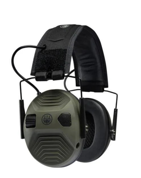Beretta Electronic Earmuffs (Green) - - Mansfield Hunting & Fishing - Products to prepare for Corona Virus