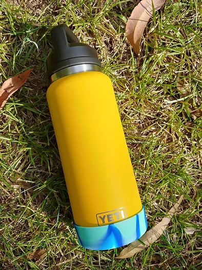 Essential Armour Silicon Yeti Bottle Protector - Ocean - The Remedy - - Mansfield Hunting & Fishing - Products to prepare for Corona Virus